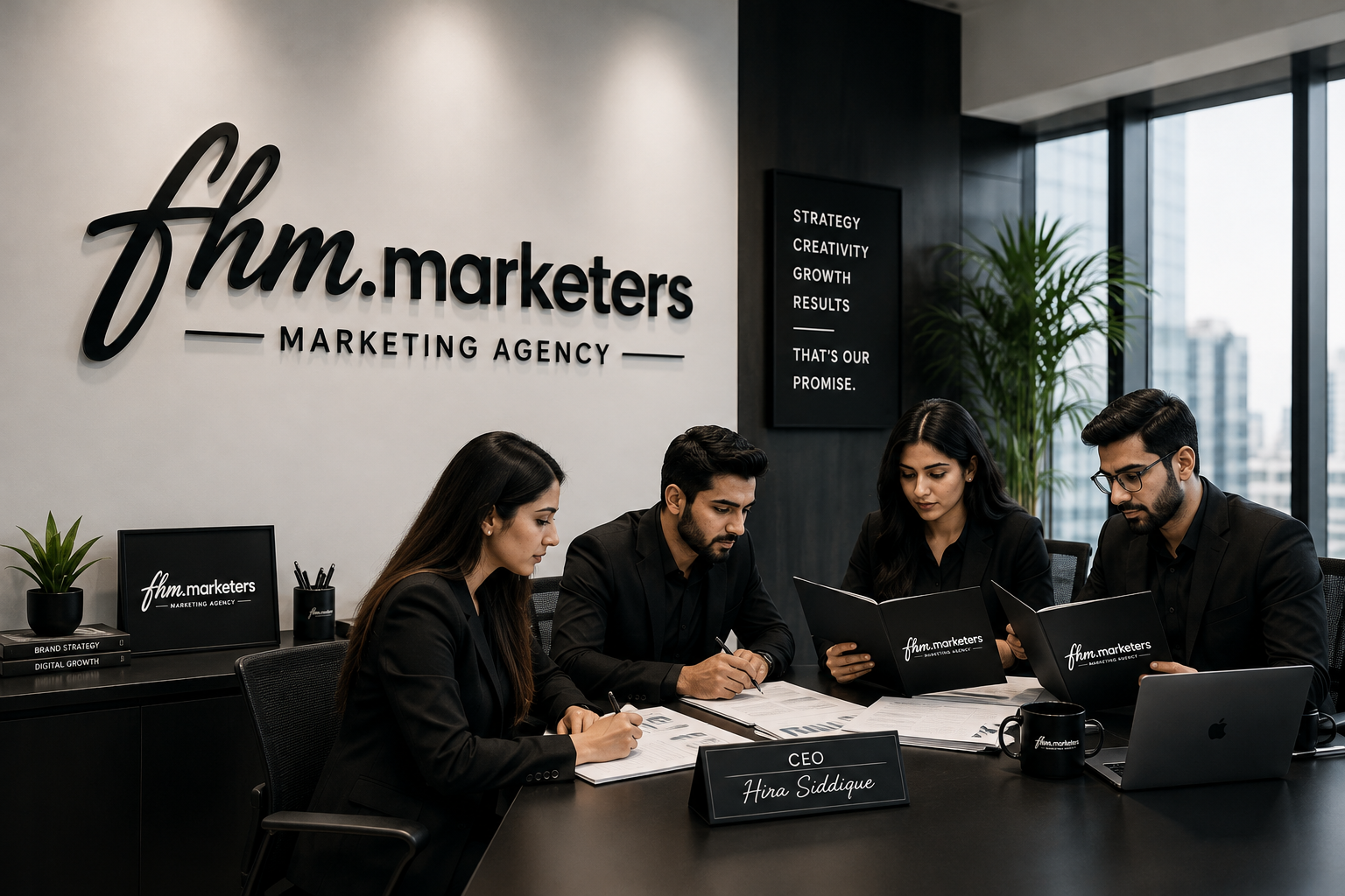 Modern Marketing Agency Boardroom